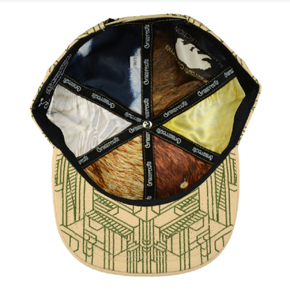 Grassroots California Digital Labyrinth Tan Hat