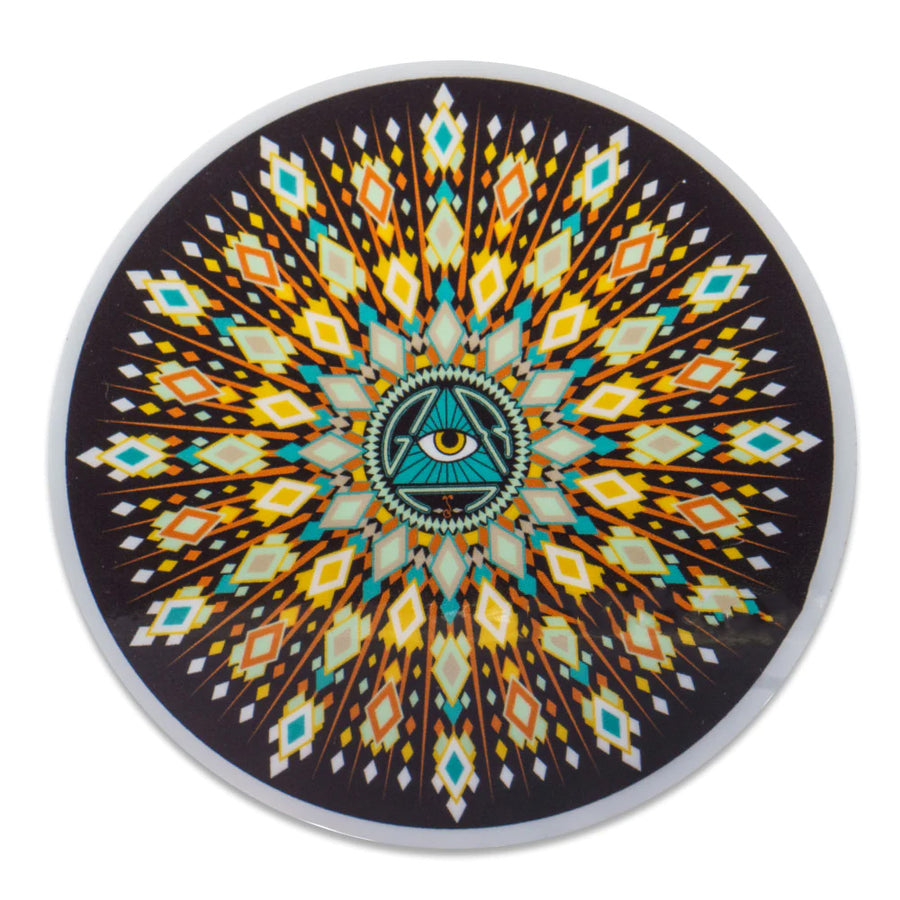 Grassroots California San Pedro Del Sol V3 Black Sticker SALE
