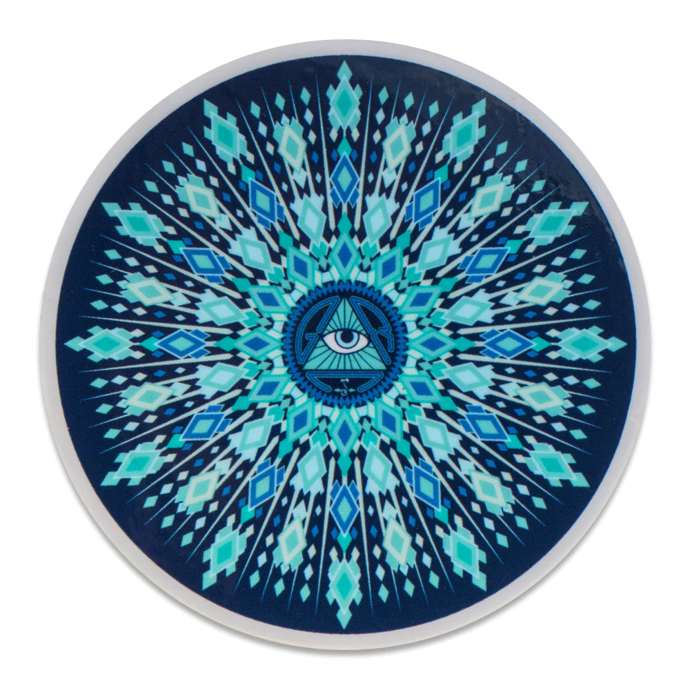 Grassroots California San Pedro Del Sol V3 Teal Sticker