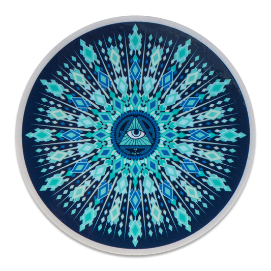 Grassroots California San Pedro Del Sol V3 Teal Sticker