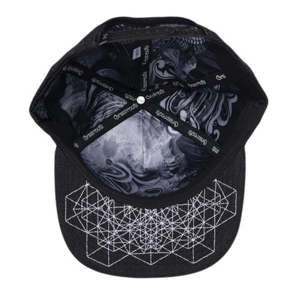 Grassroots California Synthesis Geometric Snapback Hat
