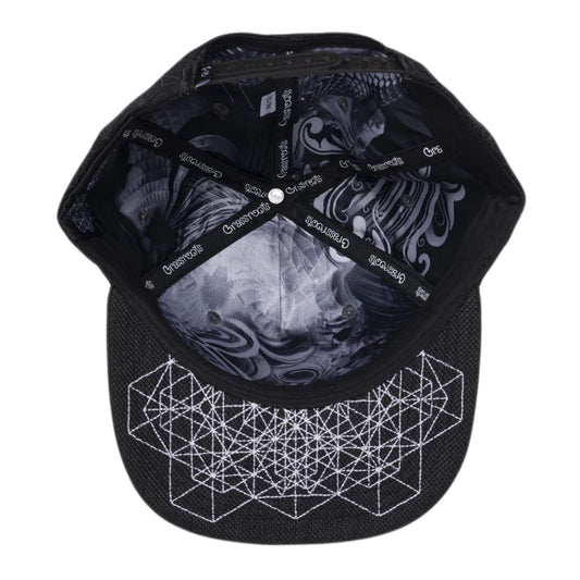 Grassroots California Synthesis Geometric Snapback Hat