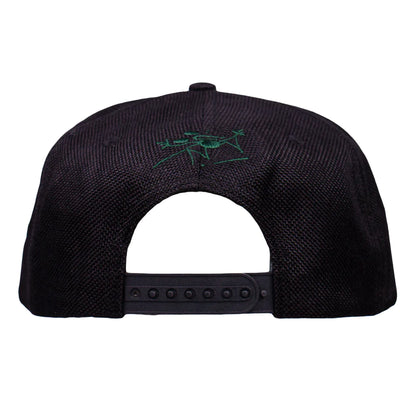 Grassroots California Stanley Mouse Mandolin Jester Never Summer Checkerboard Snapback Hat