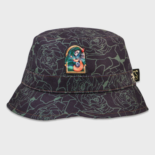 Grassroots California Stanley Mouse Mandolin Jester Never Summer Reversible Bucket Hat