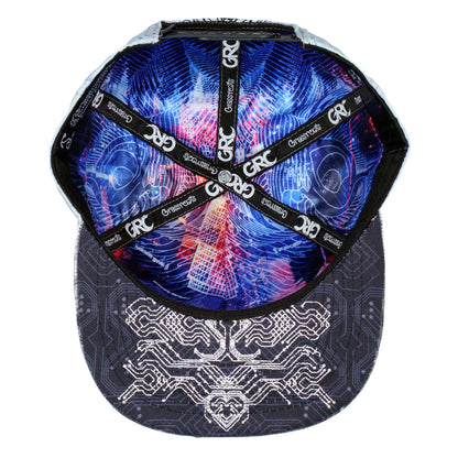 Grassroots California Digital Migration Green Snapback Hat