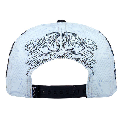 Grassroots California Digital Migration Green Snapback Hat