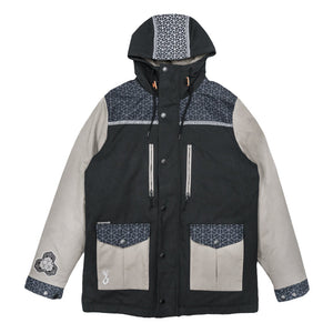 Isomatrix Black Sherpa Parka Jacket