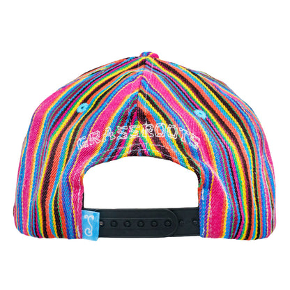 Dancing Skeletons Black Snapback Hat