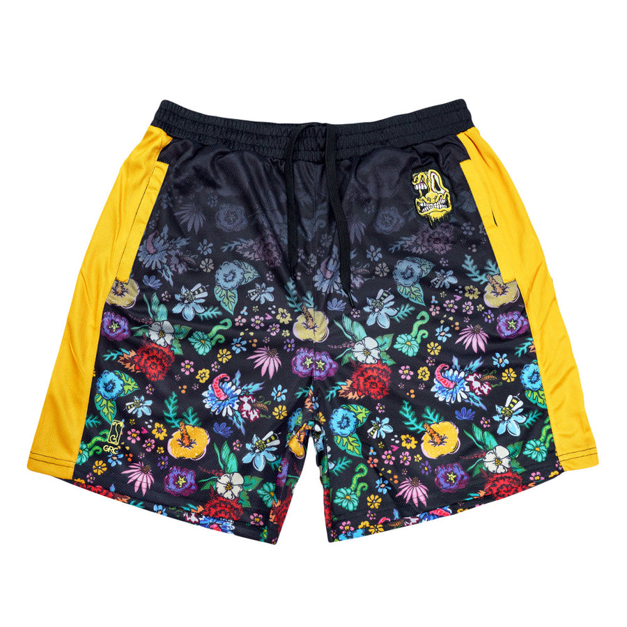 Melty Bros Black Mesh Shorts