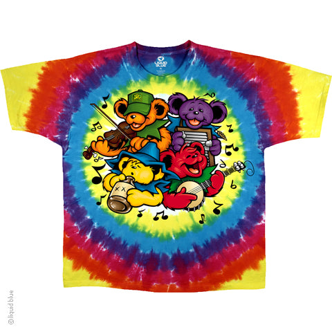 Grateful Dead Bear Jamboree Tie Dye T-Shirt