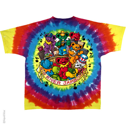 Grateful Dead Bear Jamboree Tie Dye T-Shirt