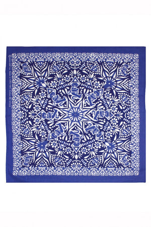 Grateful Dead Bear Mandala Bandana (Blue) / Blue