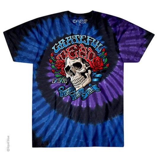 Grateful Dead Boston Music Hall Tie Dye T-Shirt