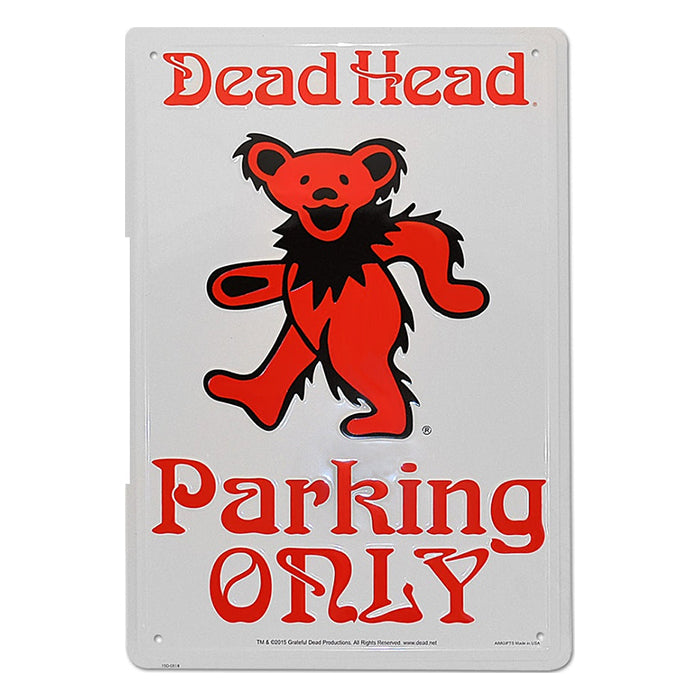 Grateful Dead Dancing Bear Parking Sign