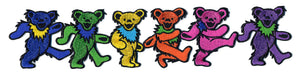 Grateful Dead Dancing Bears Patch