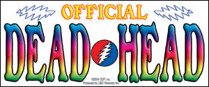 Grateful Dead Official Dead Head Sticker