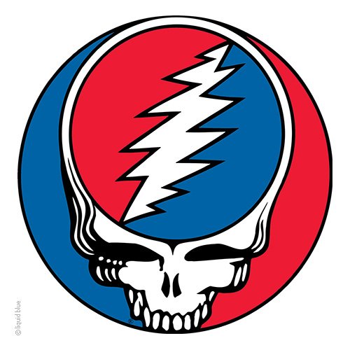 Grateful Dead SYF Mylar Sticker 11"