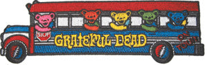 Grateful Dead Tour Bus with Bears Patch