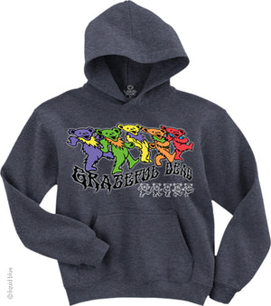 Grateful Dead Trippy Bears Hoodie