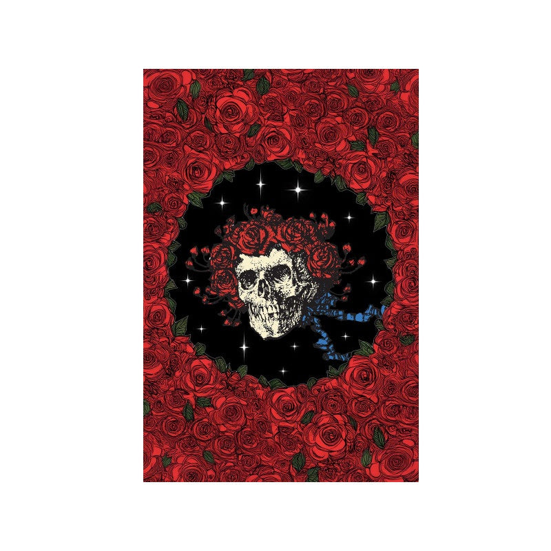 Grateful Dead Bertha Skull and Roses Tapestry