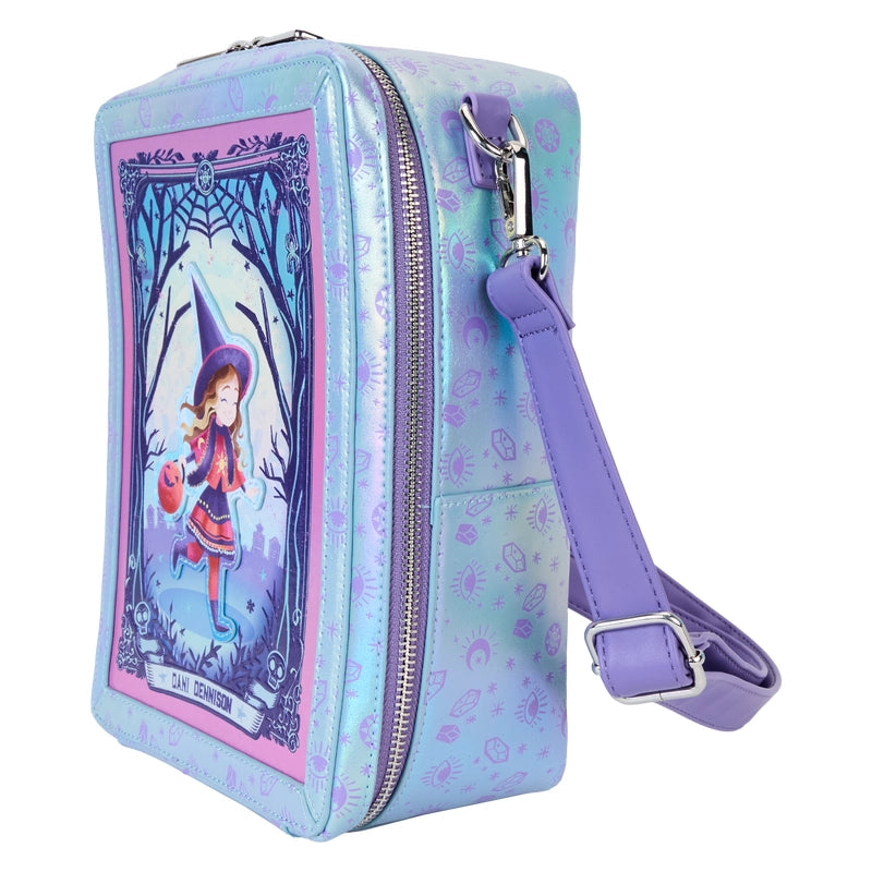 Loungefly Hocus Pocus Tarot Card Iridescent Crossbody Bag SALE