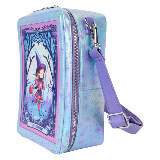 Loungefly Hocus Pocus Tarot Card Iridescent Crossbody Bag SALE