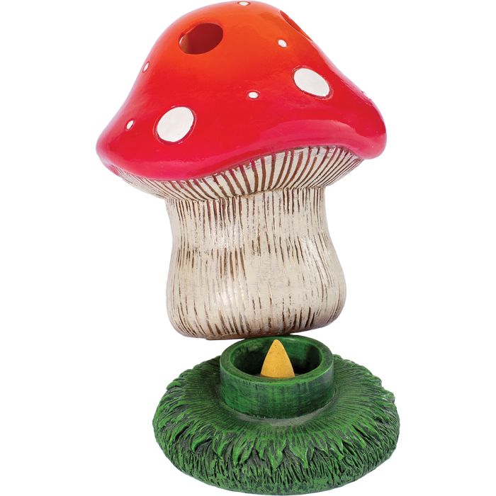 Fujima 5.3in Mushroom Tower Cone Incense Burner