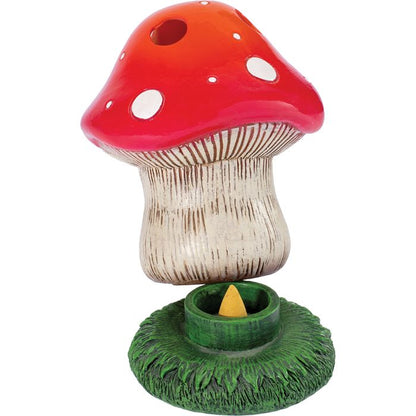 Fujima 5.3in Mushroom Tower Cone Incense Burner