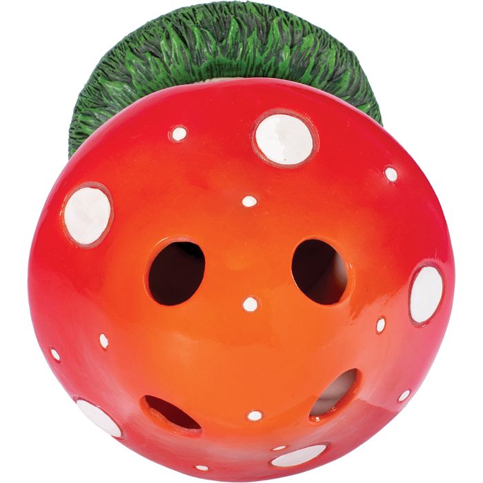 Fujima 5.3in Mushroom Tower Cone Incense Burner