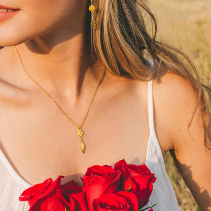 Lady Lullaby Necklace | Gold