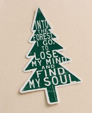 Soul Flower Into the Forest Sticker