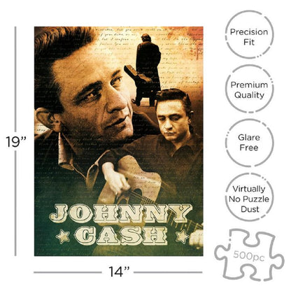 Johnny Cash Jigsaw Puzzle - 500 Piece SALE