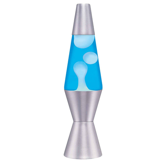 LAVA® Lamp Blue and White - 11.5"
