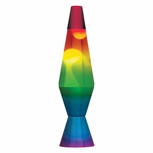 LAVA® Lamp Rainbow Tricolor - 14.5"