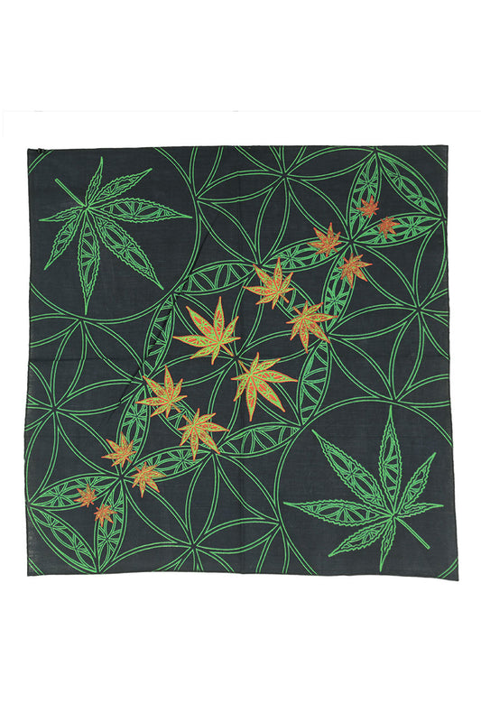 Leaf & Flower Of Life Bandana