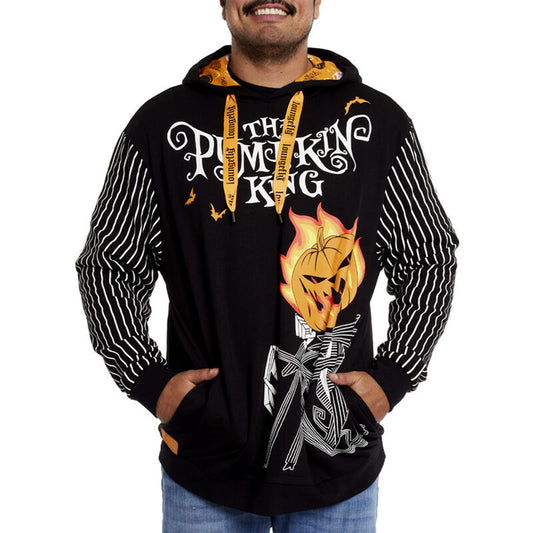 Loungefly X Nightmare Before Christmas Pumpkin King Unisex Hoodie
