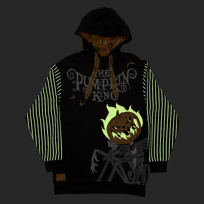 Loungefly X Nightmare Before Christmas Pumpkin King Unisex Hoodie