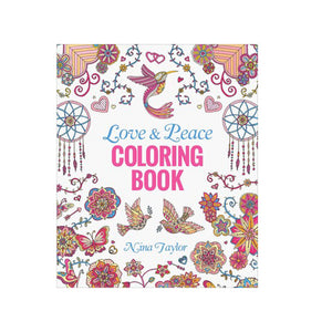 Love & Peace Coloring Book SALE