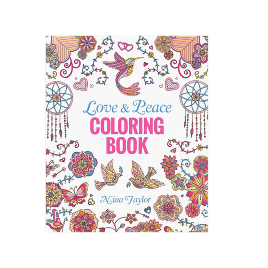 Love & Peace Coloring Book SALE