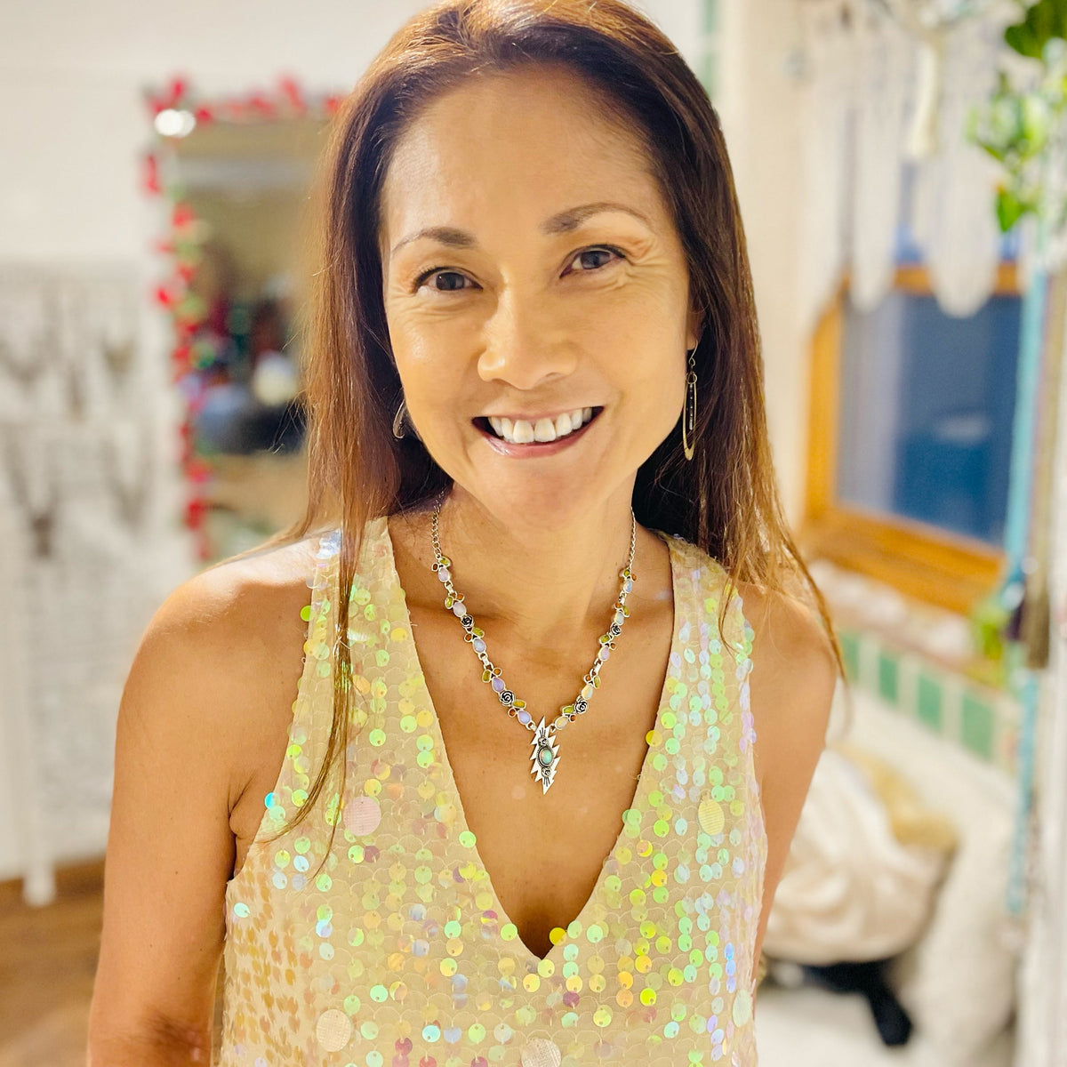 Love In The Dream Necklace ~ Opal