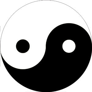 Mini Yin Yang Sticker