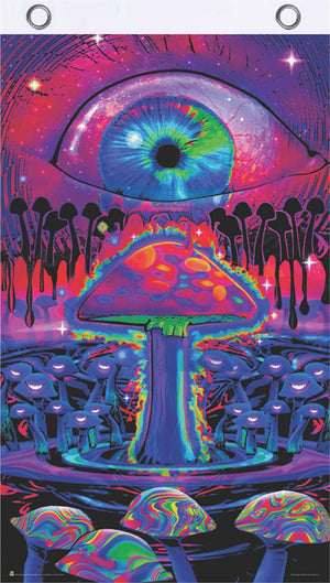 Mushroom Flag 3'x5'