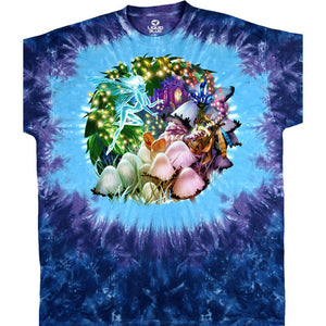Mushroom Garden Tie-Dye T-Shirt - SALE