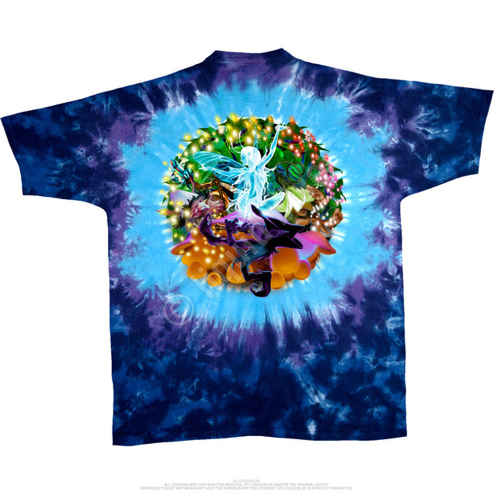 Mushroom Garden Tie-Dye T-Shirt
