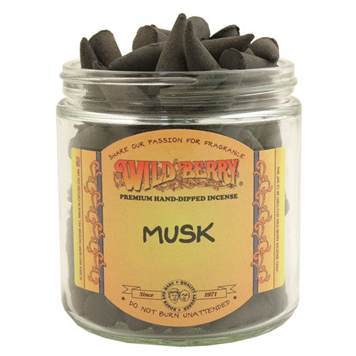 Musk Wild Berry Incense Cones