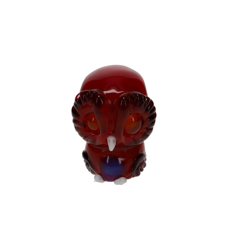 Nathan Belmont Red Owl with Orange Eyes SALE