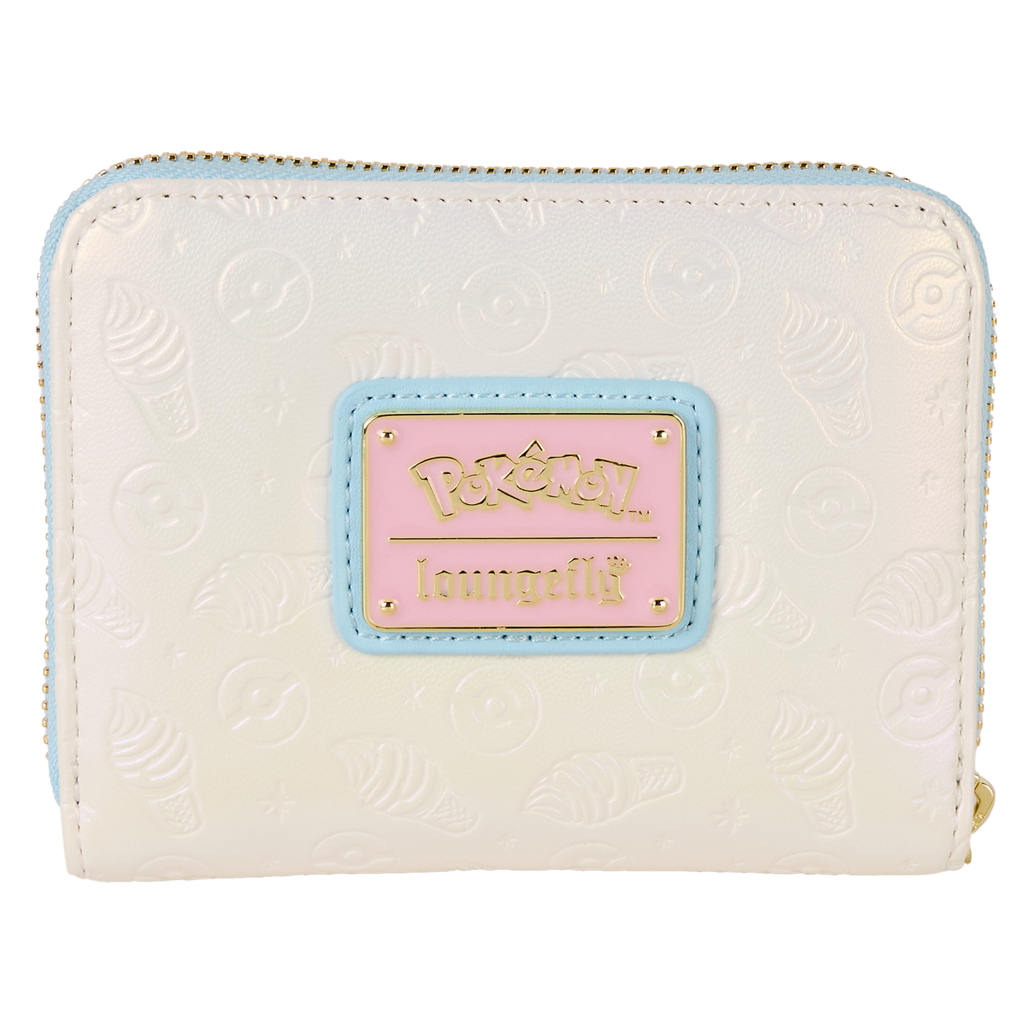 Loungefly Pokémon Iridescent Embossed Pikachu Zip Around Wallet