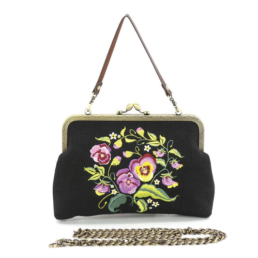 Pansy Kisslock Bag SALE
