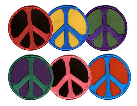 Peace Sign Patch - Assorted SALE