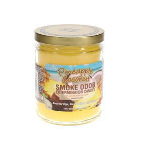 Pineapple Coconut Smoke Odor Candle